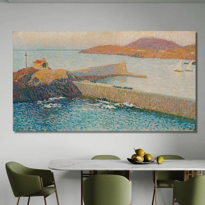 Collioure: La Capilla En El Dique Henri Martin
