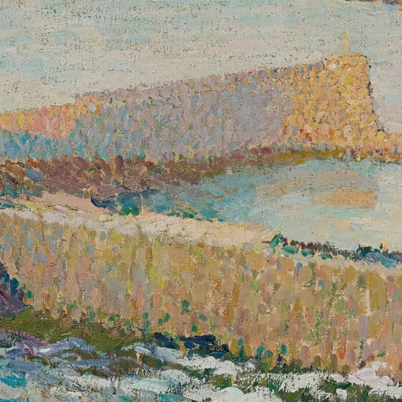 Collioure: La Capilla En El Dique Henri Martin