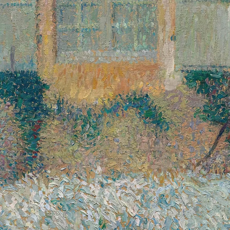 The Kitchen Window Overlooking The Garden At Marquayrol Henri Martin