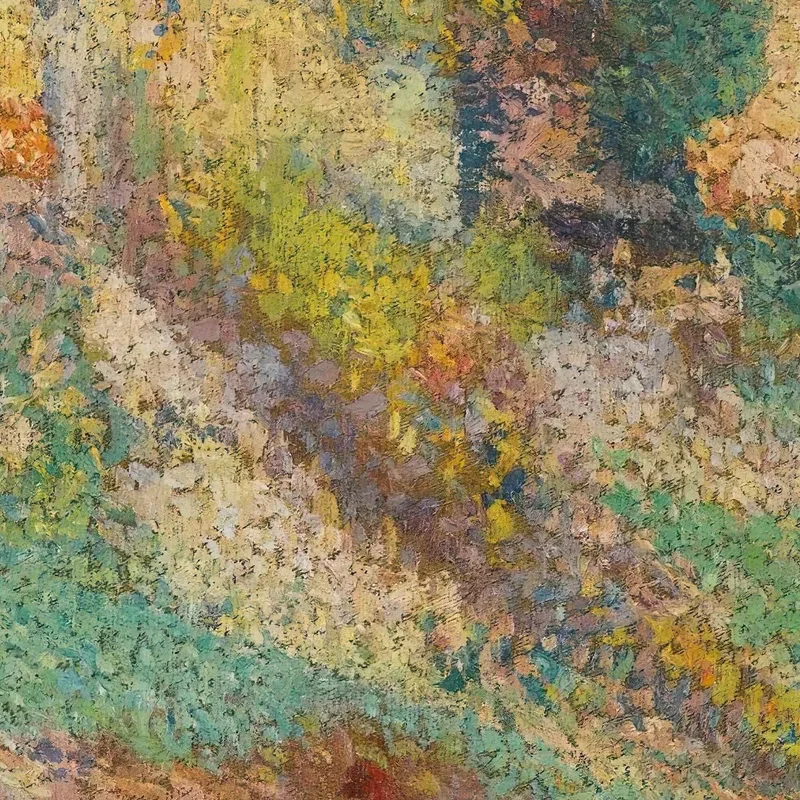 The Big House Of La Combe At Labastide-Du-Vert In Summer Henri Martin