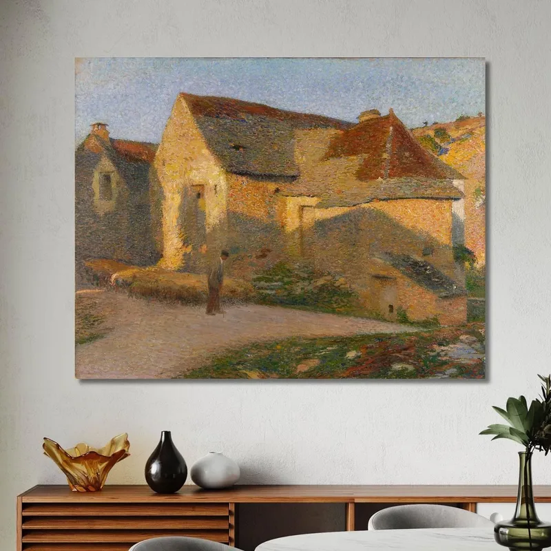 La Vieille Maison Aux Derniers Rayons Henri Martin