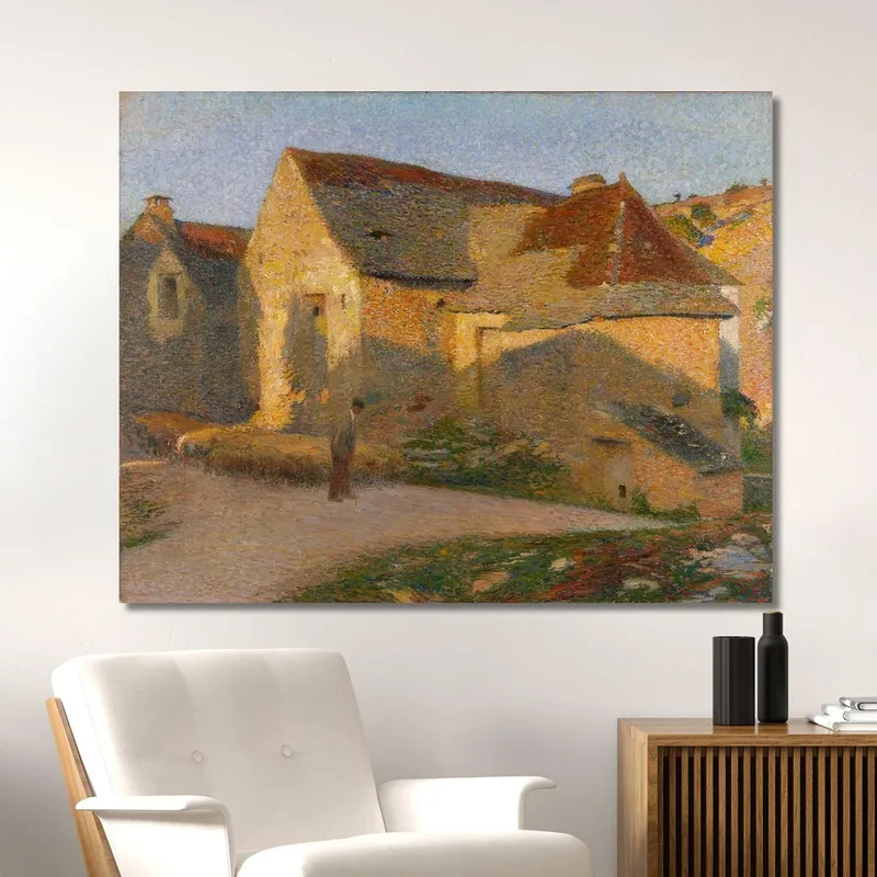 La Vieille Maison Aux Derniers Rayons Henri Martin