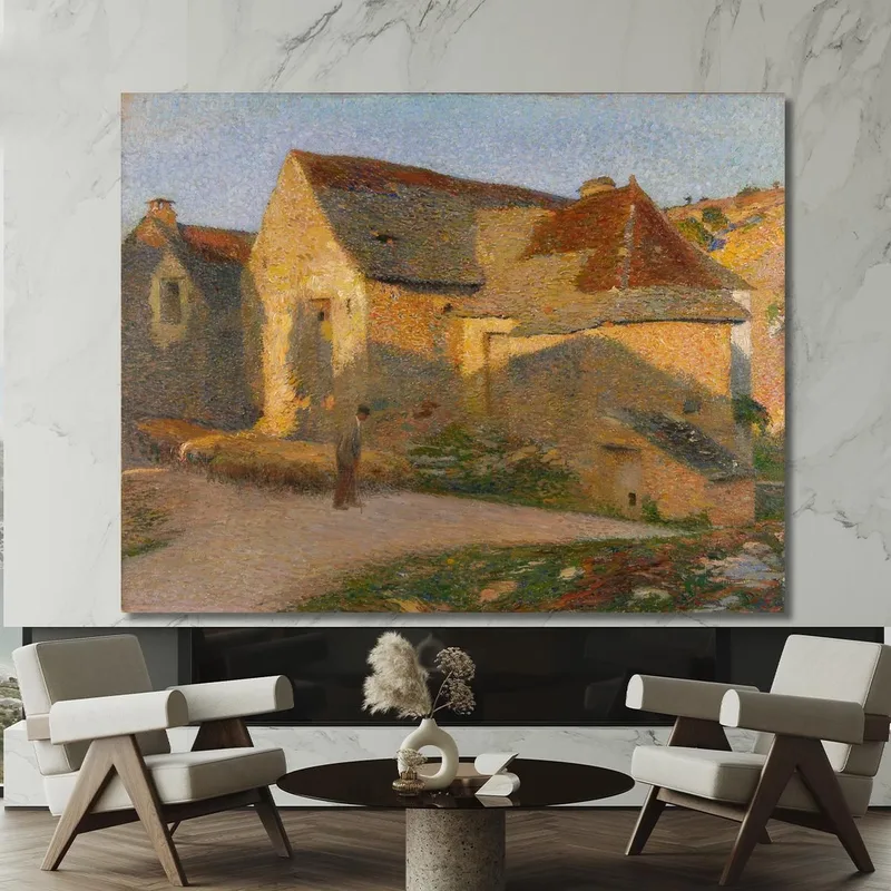 La Vieille Maison Aux Derniers Rayons Henri Martin
