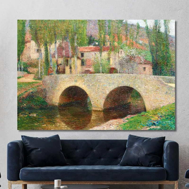 Le Pont À Labastide-Du-Vert Henri Martin