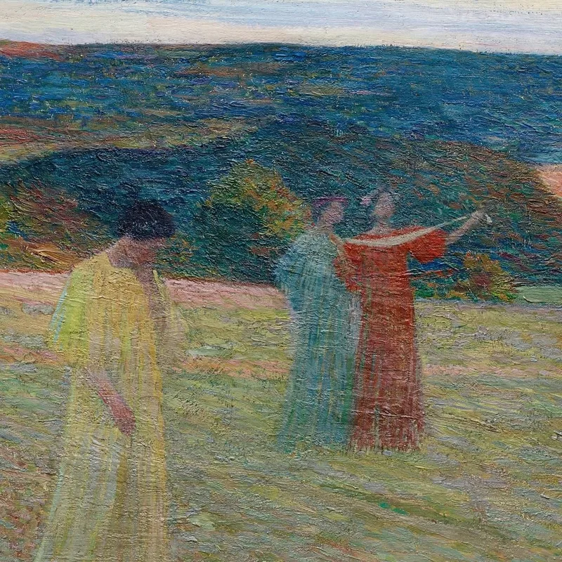 The Three Muses Henri Martin