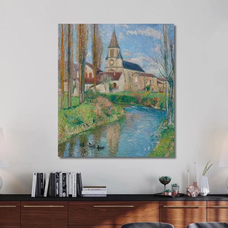 Die Kirche Von Labastide-Du-Vert Henri Martin