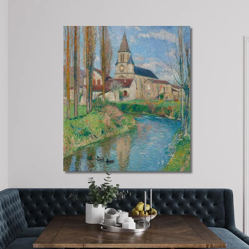 Die Kirche Von Labastide-Du-Vert Henri Martin