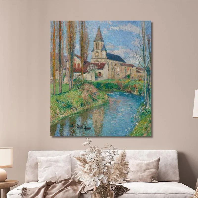 Die Kirche Von Labastide-Du-Vert Henri Martin