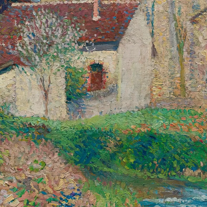 Die Kirche Von Labastide-Du-Vert Henri Martin