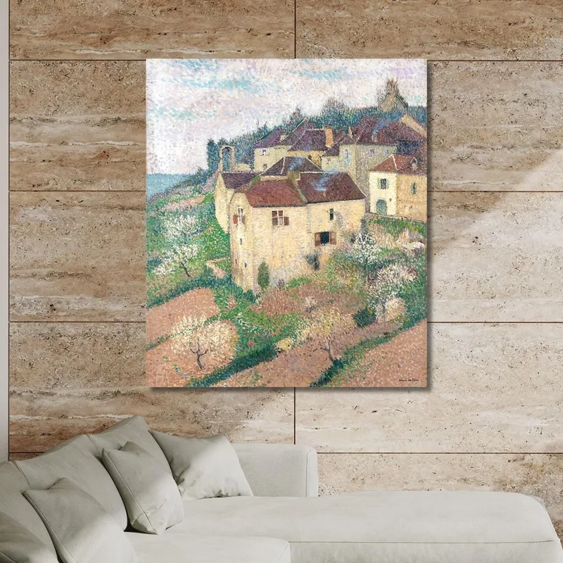 Maisons À Saint-Cirq-Lapopie Henri Martin