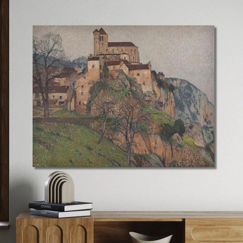 Saint-Cirq-Lapopie Henri Martin