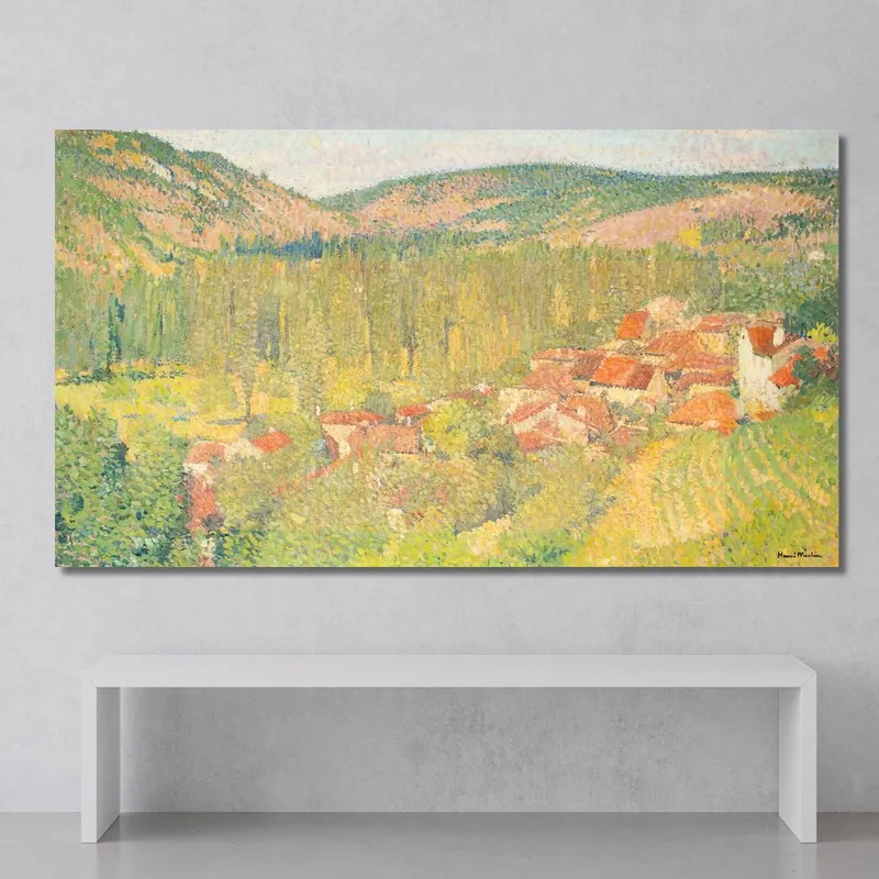 View Of Labastide-Du-Vert Henri Martin