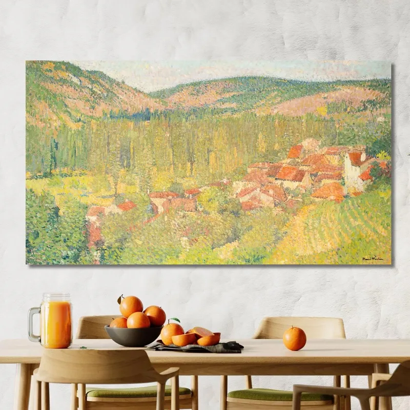 View Of Labastide-Du-Vert Henri Martin