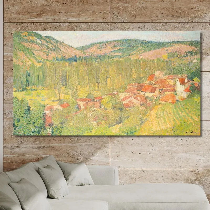 View Of Labastide-Du-Vert Henri Martin