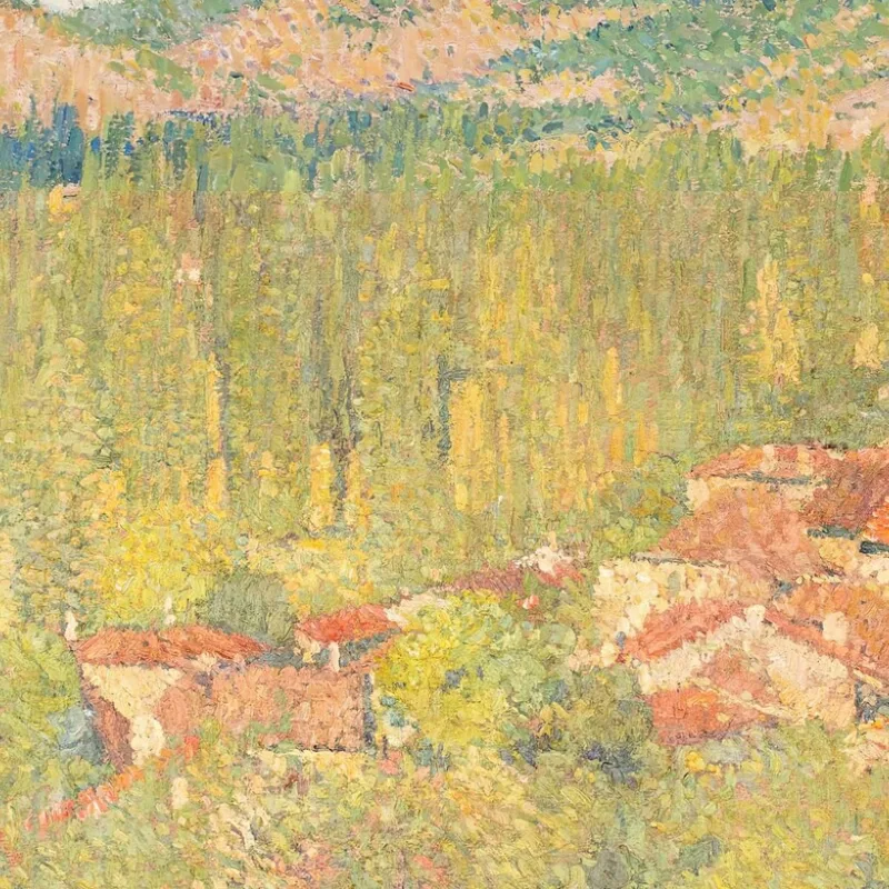 View Of Labastide-Du-Vert Henri Martin