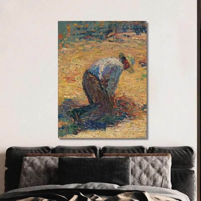 Étude Pour La Moisson 2 Henri Martin