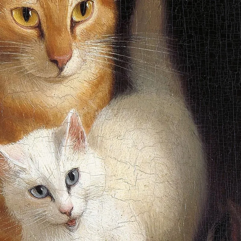 Gatto Con Gattini Henriëtte Ronner-Knip