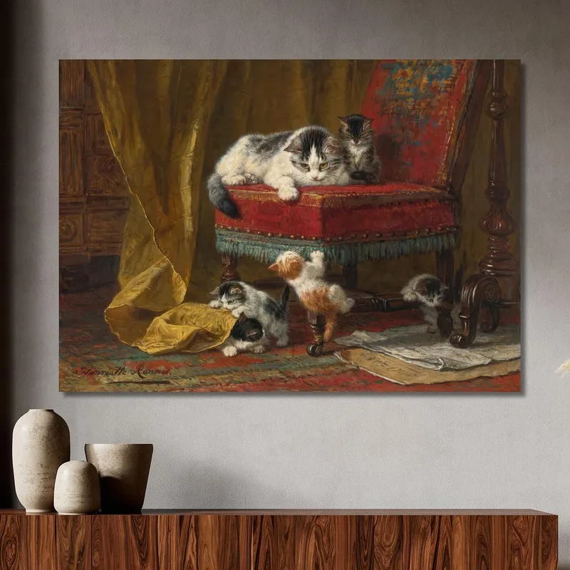 Fierté Maternelle 3 Henriëtte Ronner-Knip