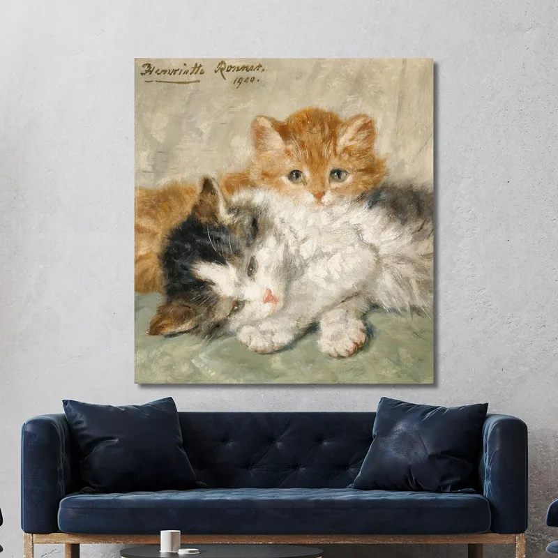 Gattini Assonnati Henriëtte Ronner-Knip