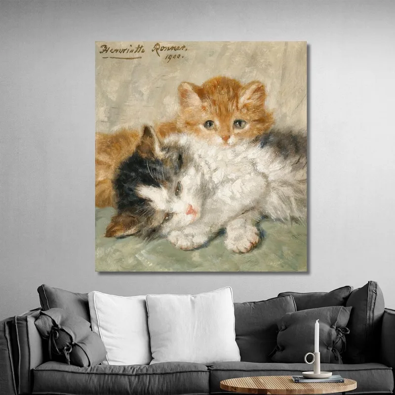 Gattini Assonnati Henriëtte Ronner-Knip