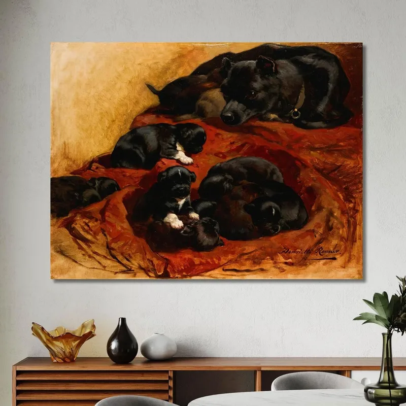 Die Stolze Mutter Henriëtte Ronner-Knip