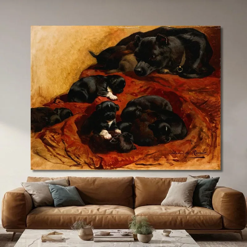 Die Stolze Mutter Henriëtte Ronner-Knip