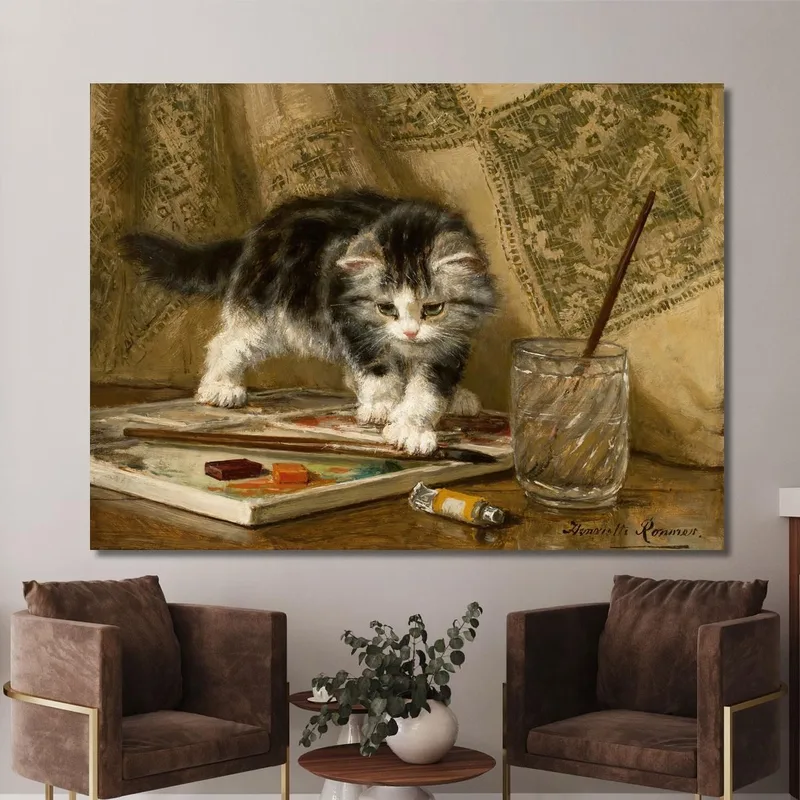 El Joven Artista Henriëtte Ronner-Knip