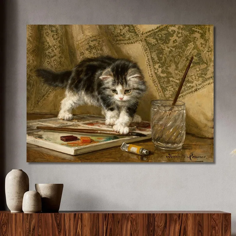 El Joven Artista Henriëtte Ronner-Knip
