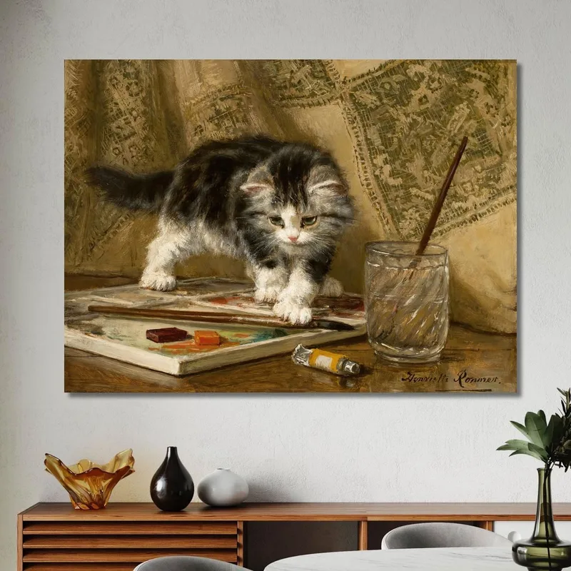 El Joven Artista Henriëtte Ronner-Knip