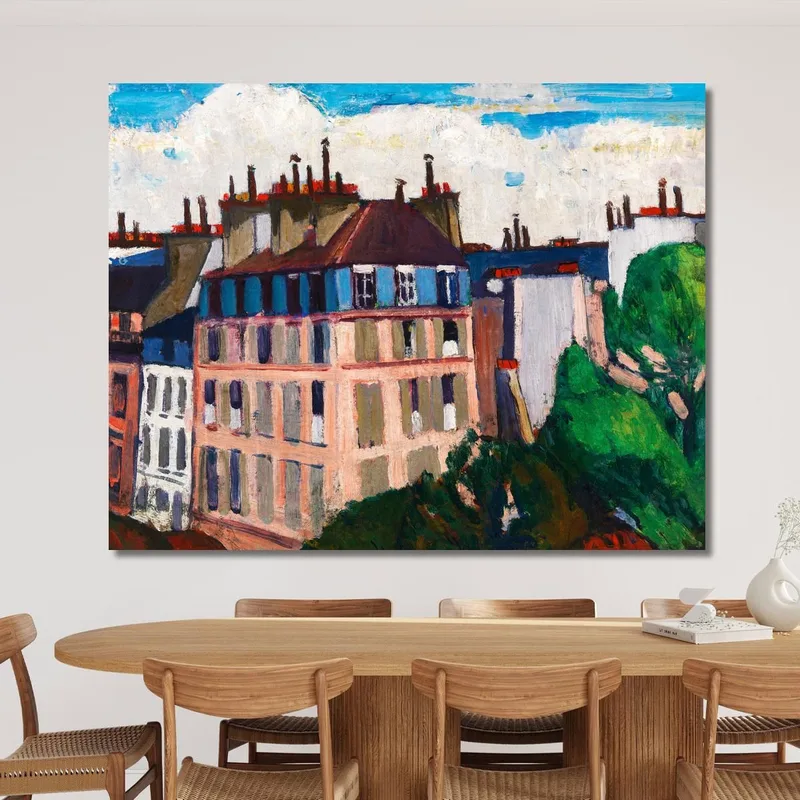 Rooftops Paris Henry Lyman Sayen