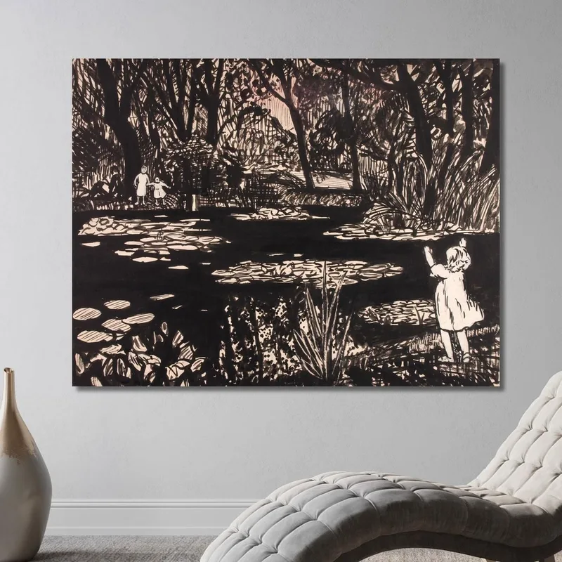 Untitled Lily Pond Henry Lyman Sayen