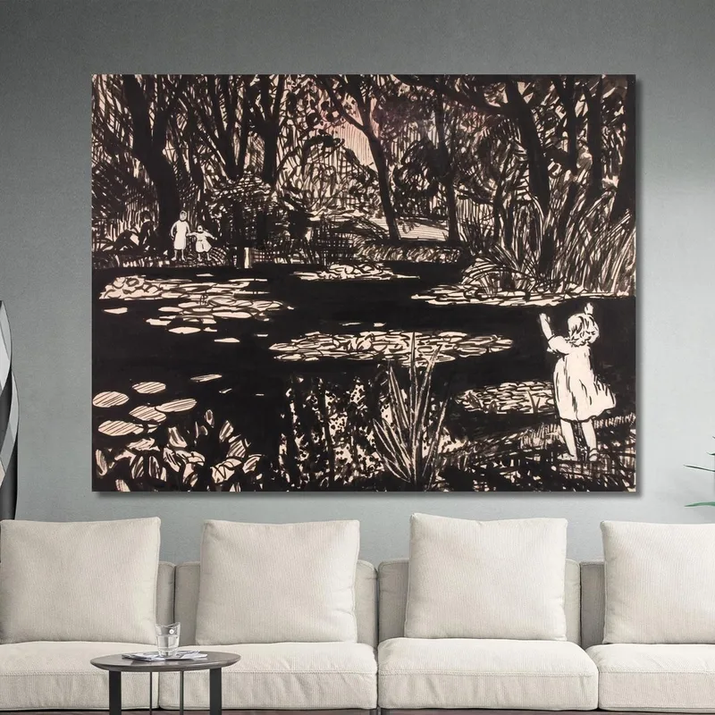 Untitled Lily Pond Henry Lyman Sayen