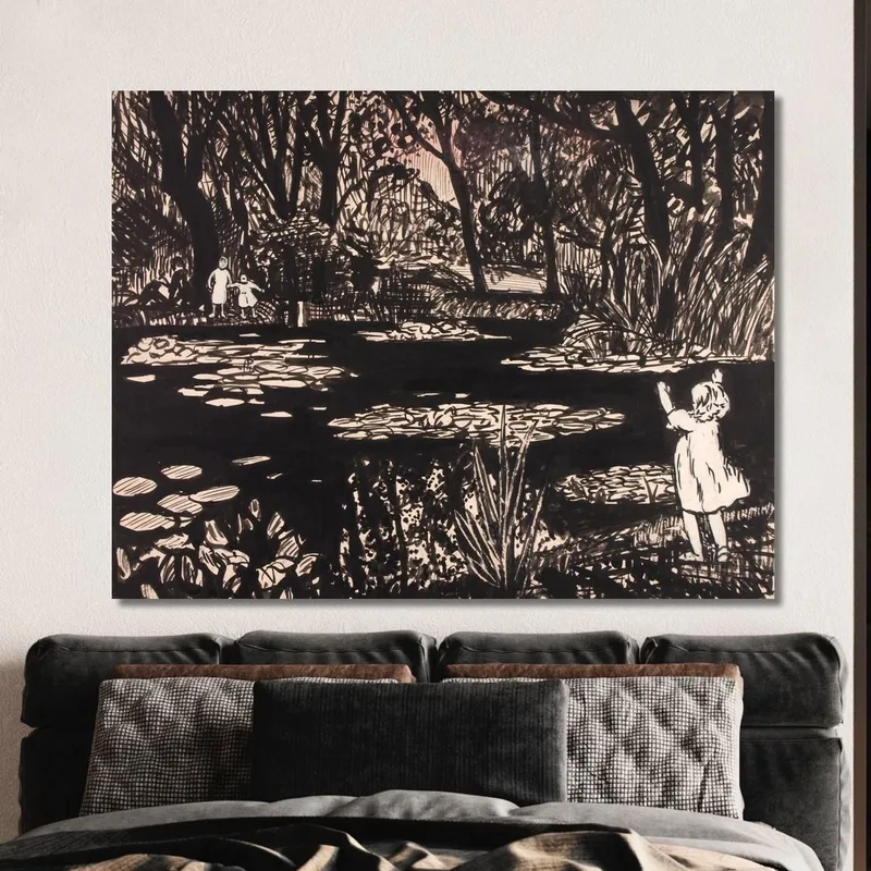 Untitled Lily Pond Henry Lyman Sayen
