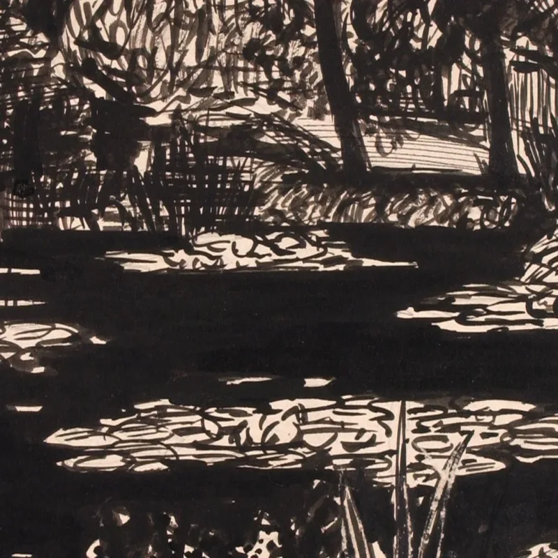 Untitled Lily Pond Henry Lyman Sayen