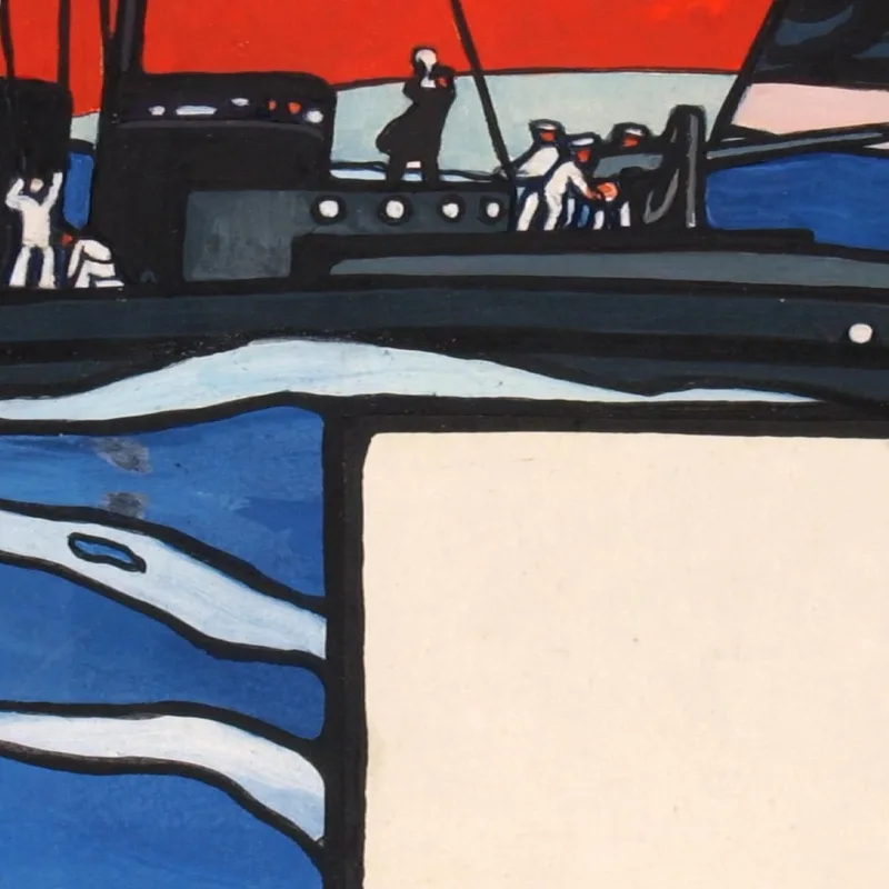 Azione Navale Senza Titolo Henry Lyman Sayen