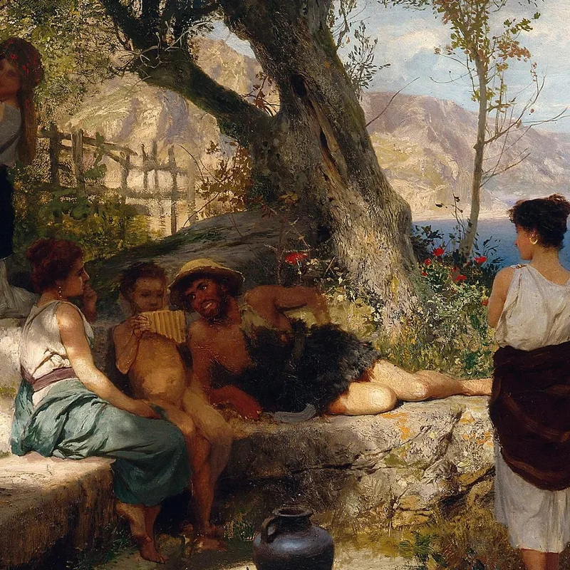 Au Printemps Bien Henryk Siemiradzki