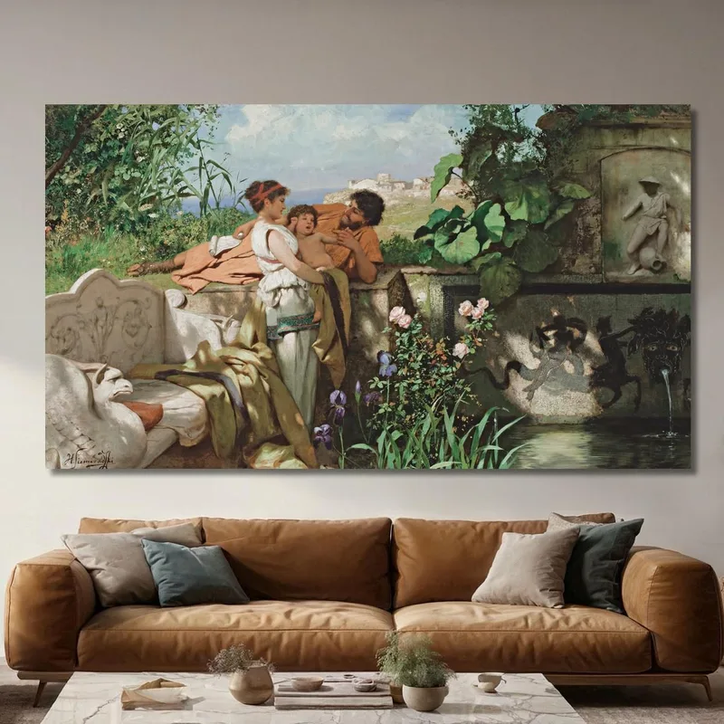Près De La Fontaine Henryk Siemiradzki