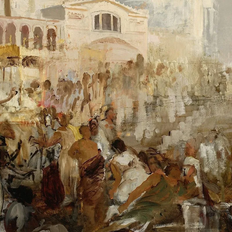 Croquis Des Chandeliers Du Christianisme Henryk Siemiradzki