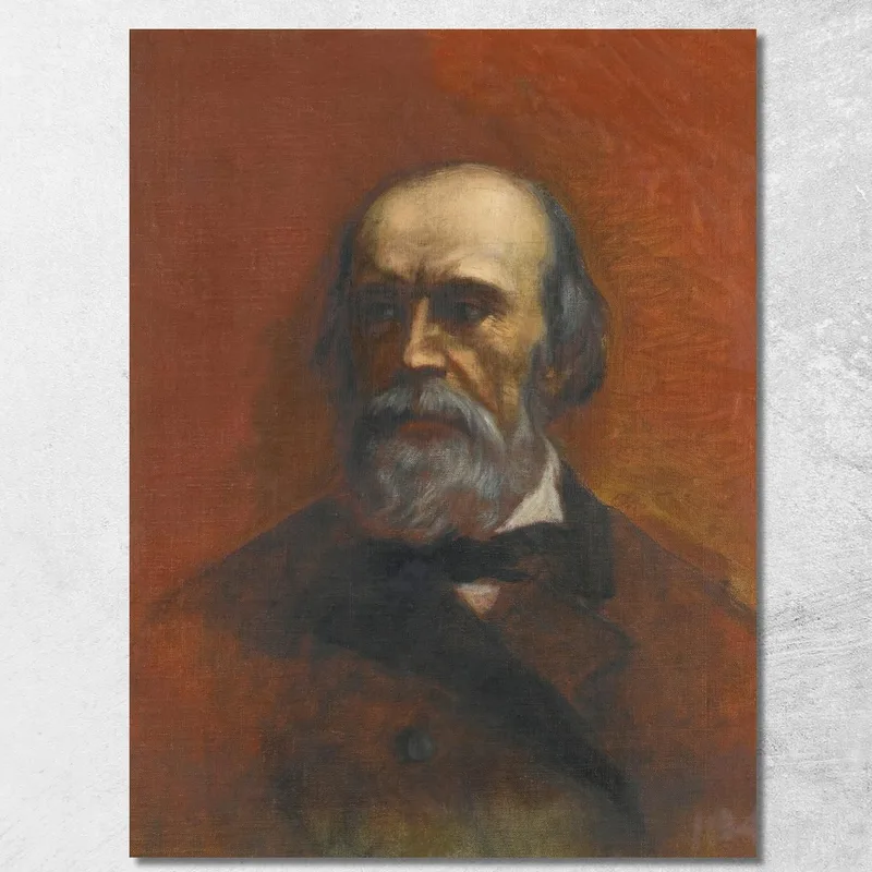 Ritratto Di Un Uomo Detto Che Sia Walerjan Zawisza Linkowiec Henryk Siemiradzki quadro stampa su tela