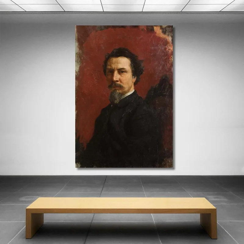 Selbstporträt Henryk Siemiradzki