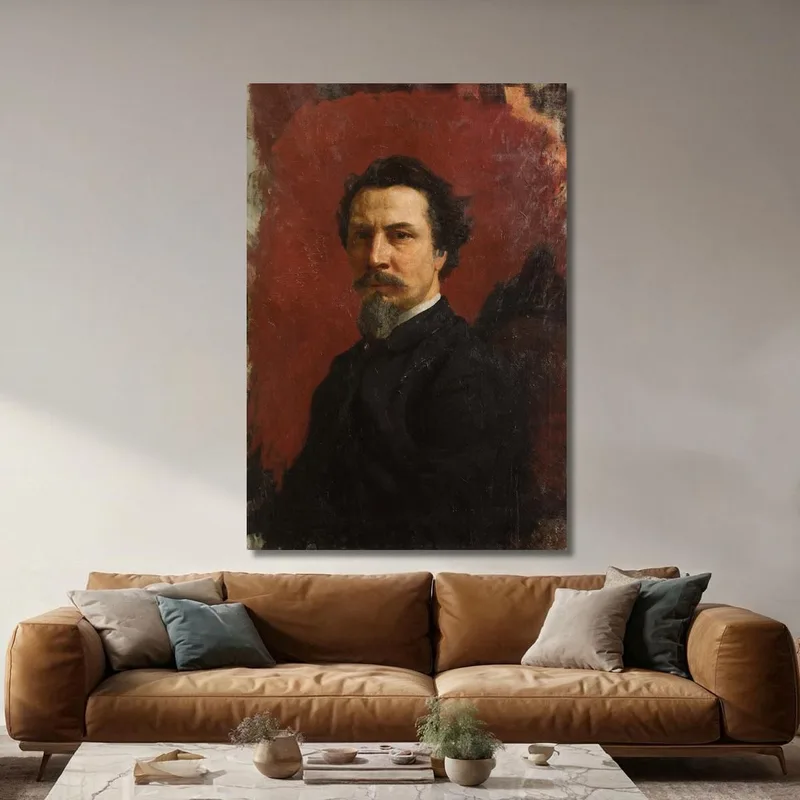 Selbstporträt Henryk Siemiradzki