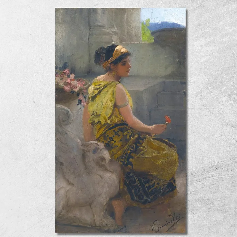 Bellezza Del Sud Henryk Siemiradzki quadro stampa su tela