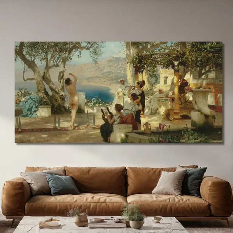 La Danse De L'Épée Henryk Siemiradzki