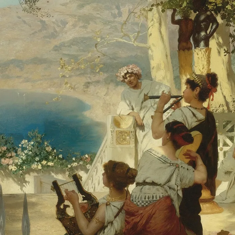 La Danse De L'Épée Henryk Siemiradzki