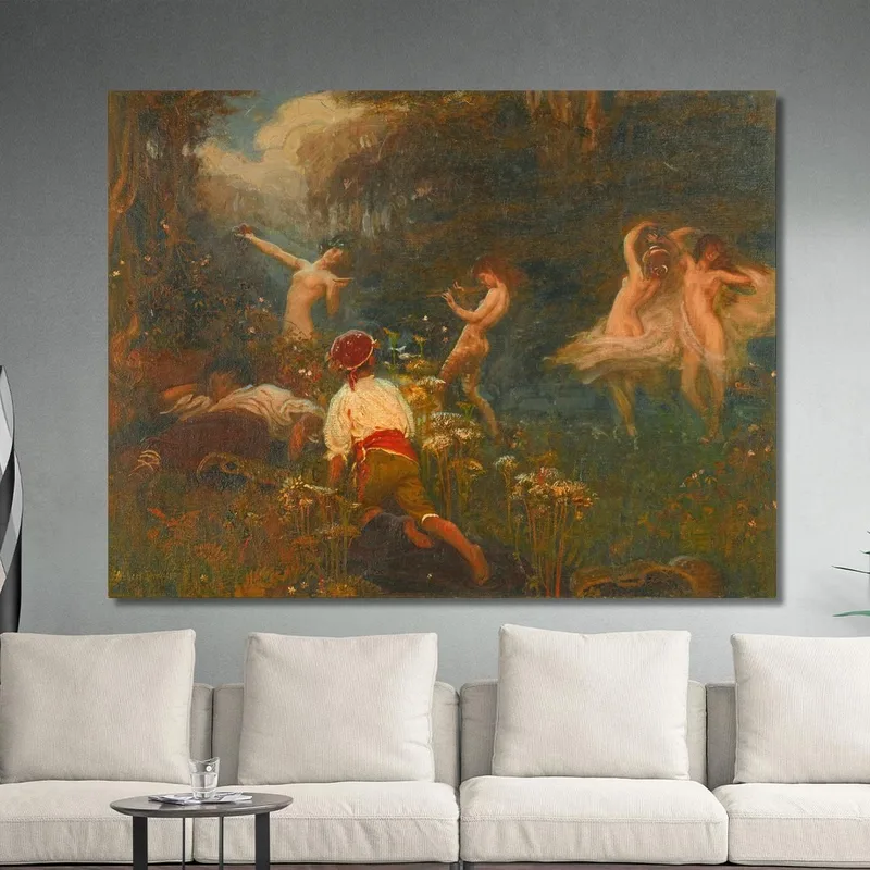 Primo Schizzo Per Il Vintage Morn Herbert James Draper