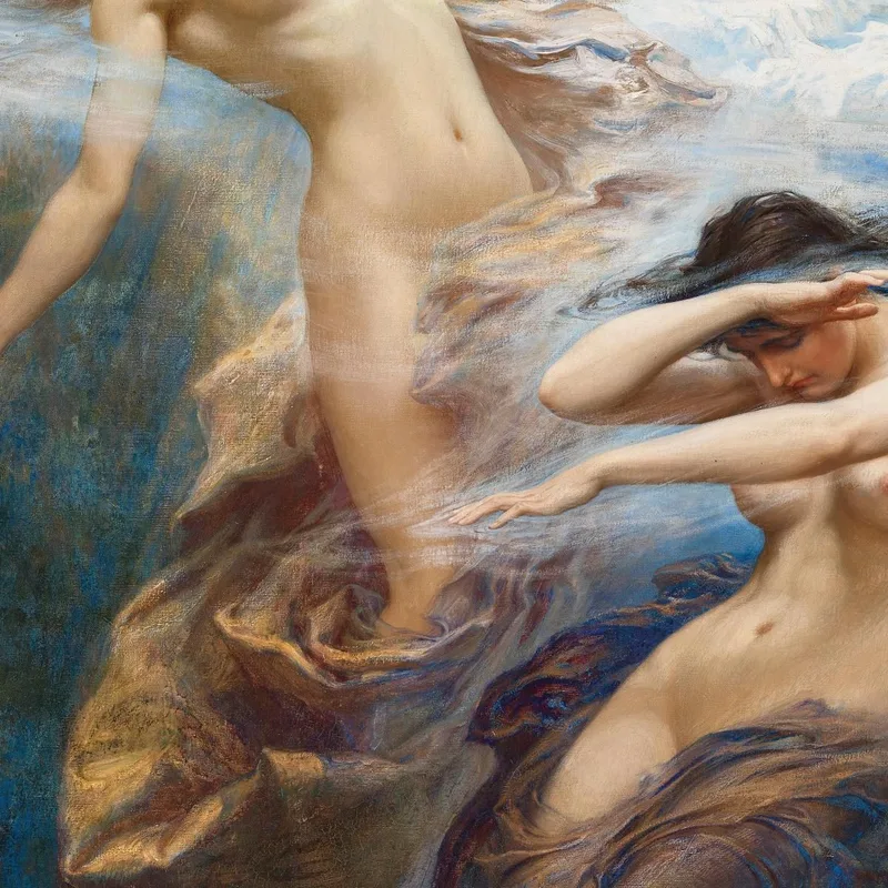 Le Nebbie Di Montagna Herbert James Draper
