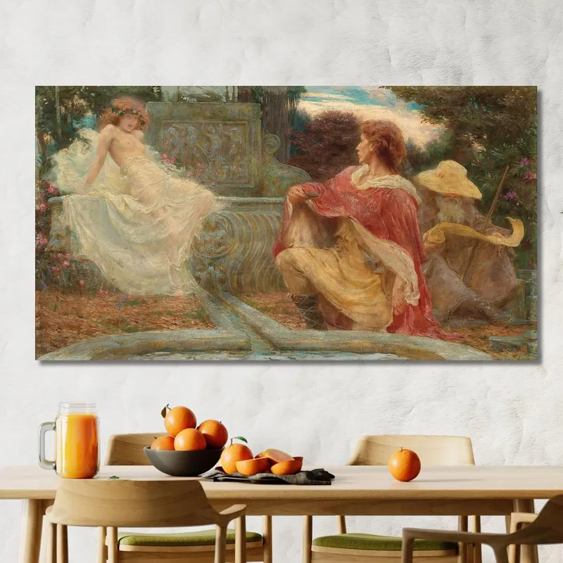 Der Geist Des Brunnens Herbert James Draper