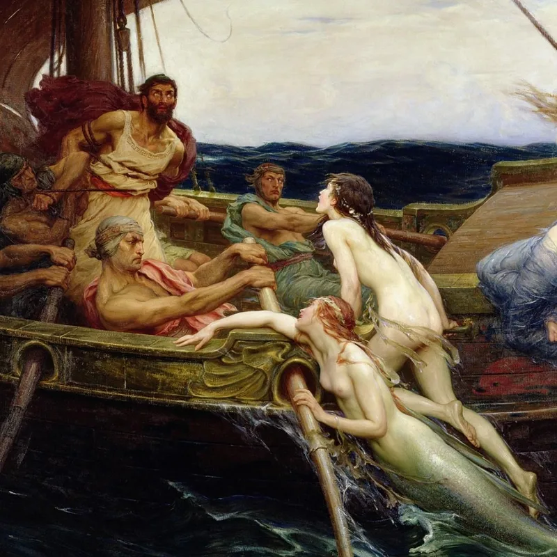 Ulisse E Le Sirene Herbert James Draper