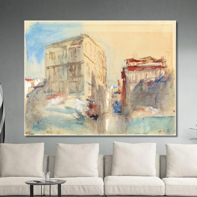 Palaces On The Grand Canal In Venice Hercules Brabazon Brabazon