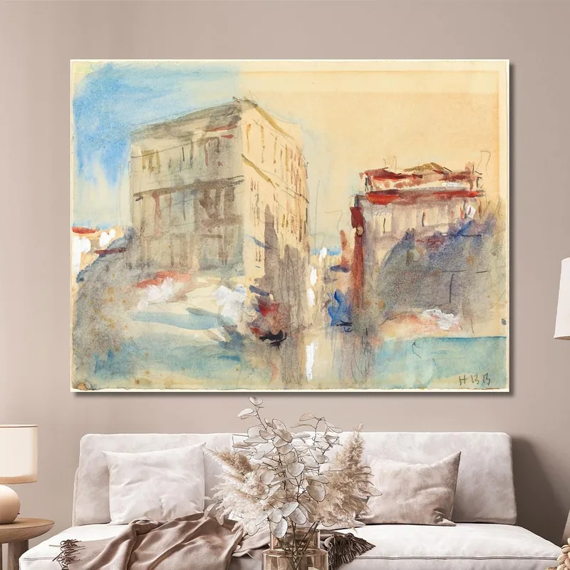Palaces On The Grand Canal In Venice Hercules Brabazon Brabazon